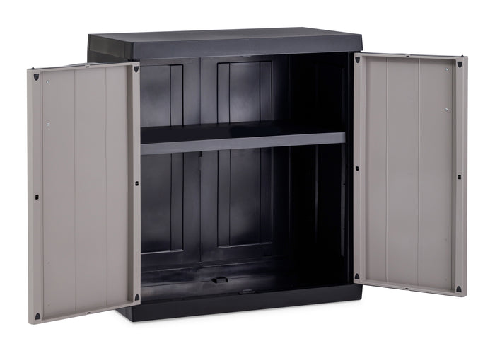 Toomax Bios mega opbergkast laag - lichtgrijs|antraciet