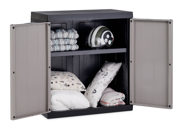 Toomax Bios mega opbergkast laag - lichtgrijs|antraciet