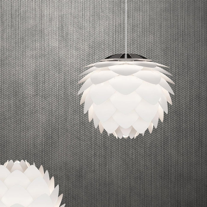 Umage Silvia Medium hanglamp white - met koordset wit - Ø 50 cm