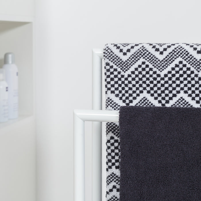 Sealskin Tube Vrijstaand 2-armig Handdoekrek - Wit