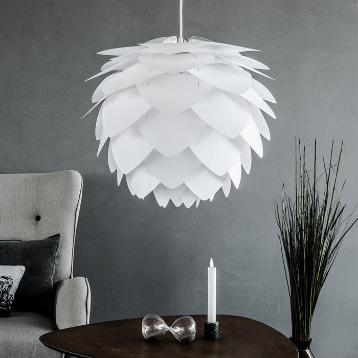 Umage Silvia Medium hanglamp white - met koordset wit - Ø 50 cm