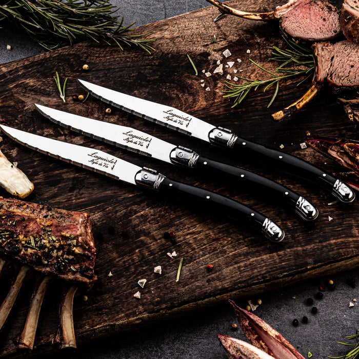 Laguiole Style de Vie Premium Line Steakmessenset 6 st.