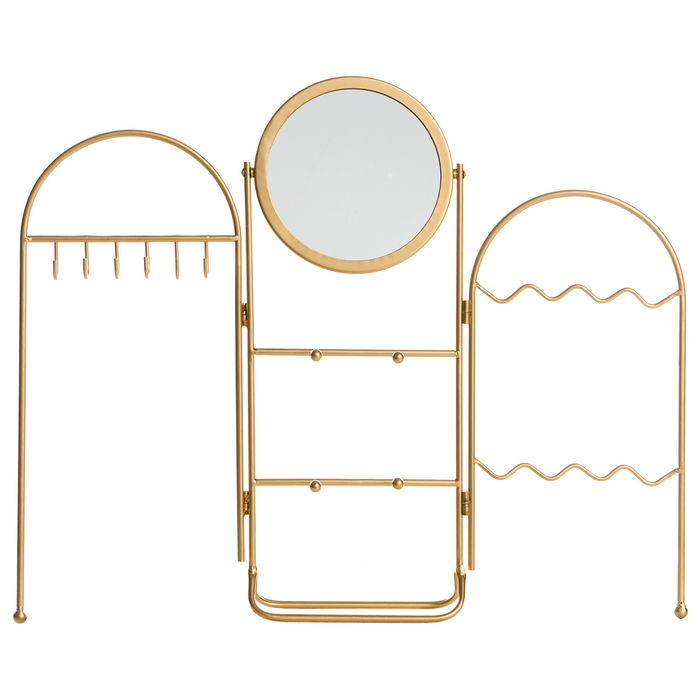 Beliani - PIROU - Juwelenstandaard - Goud - IJzer