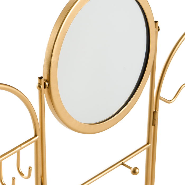 Beliani - PIROU - Juwelenstandaard - Goud - IJzer