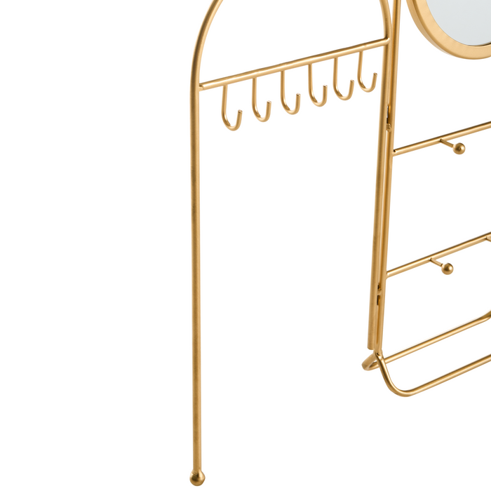 Beliani - PIROU - Juwelenstandaard - Goud - IJzer