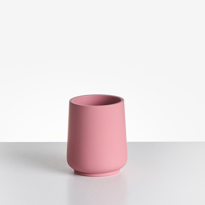 Beliani - SUCHES - Badkameraccessoireset - Roze - Polyresin