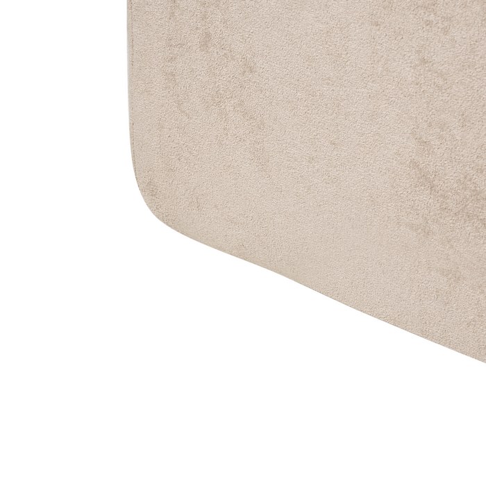 Beliani - ORVILLE - Tweepersoonsbed - Taupe - 160 x 200 cm - Polyester