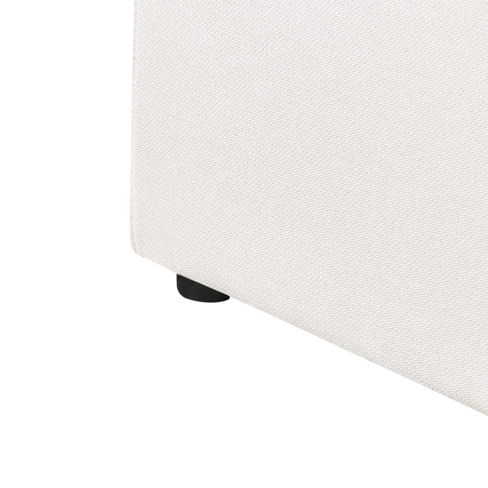 Beliani-CHALLANS-Bed met opbergruimte-Off-white-140 x 200 cm-Stof