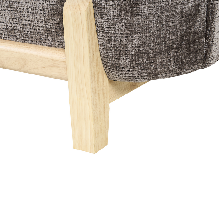 Beliani - ALNOR - Driezitsbank - Bruin - Chenille