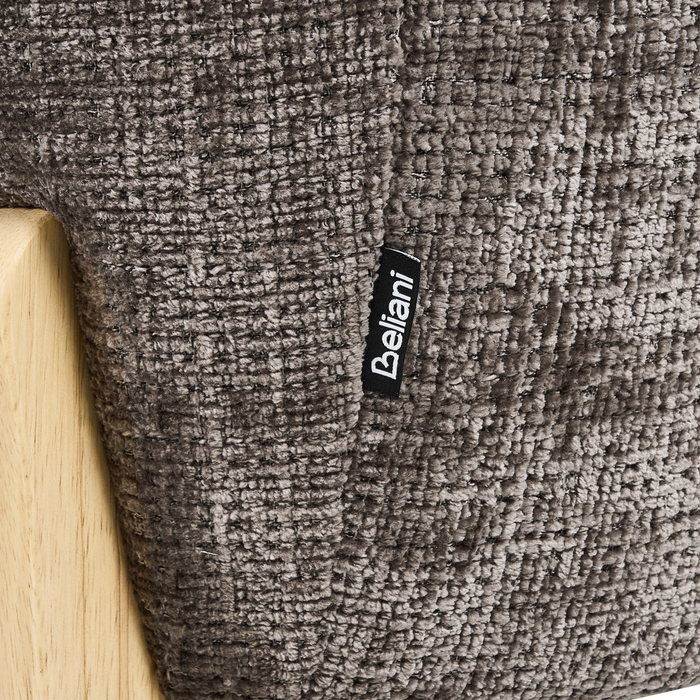 Beliani - ALNOR - Driezitsbank - Bruin - Chenille