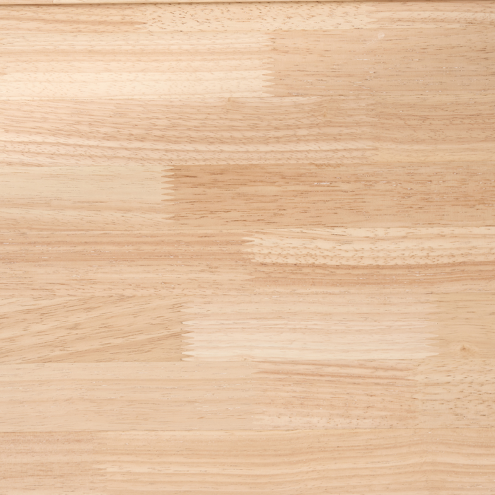 Beliani-HAUTERIVES-Hemelbed-Lichtbruin-160 x 200 cm-Rubberhout