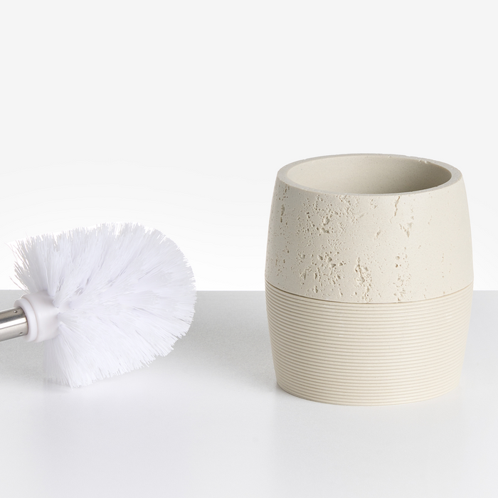 Beliani - YARAPA - Badkameraccessoireset - Lichtbeige - Polyresin