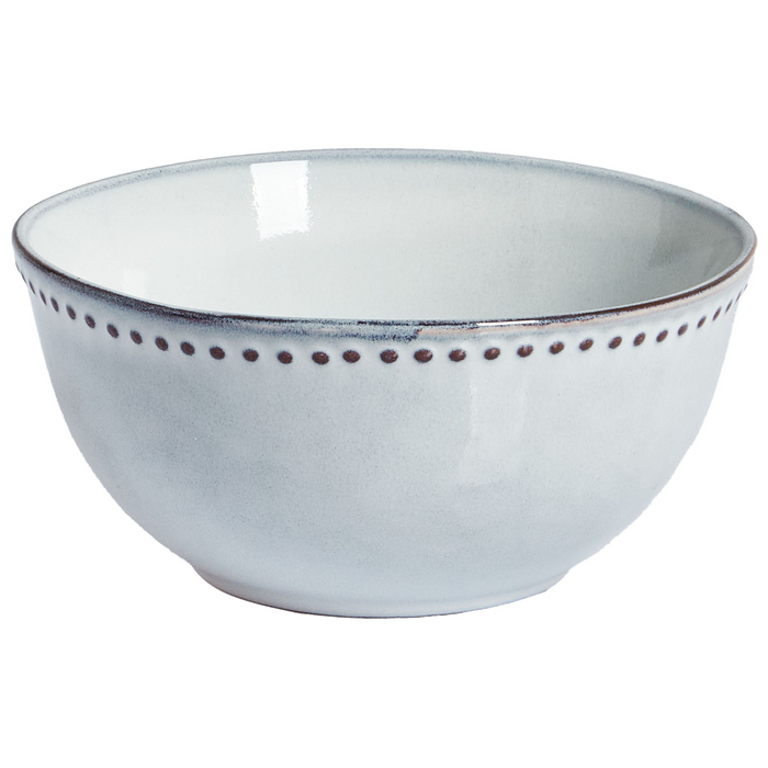 Beliani - CHERVIL - Serviesset 24 delig - Lichtblauw - Steengoed