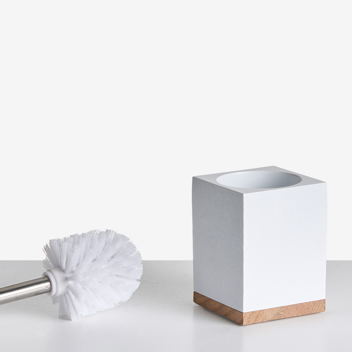 Beliani - TAPICHE - Badkameraccessoireset - Wit - Polyresin