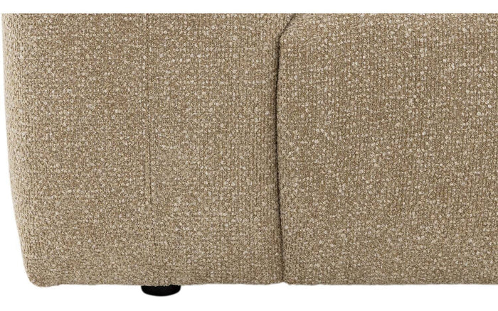 Goossens Loungebank Lago, 3,5 arm links + chaise longue rechts