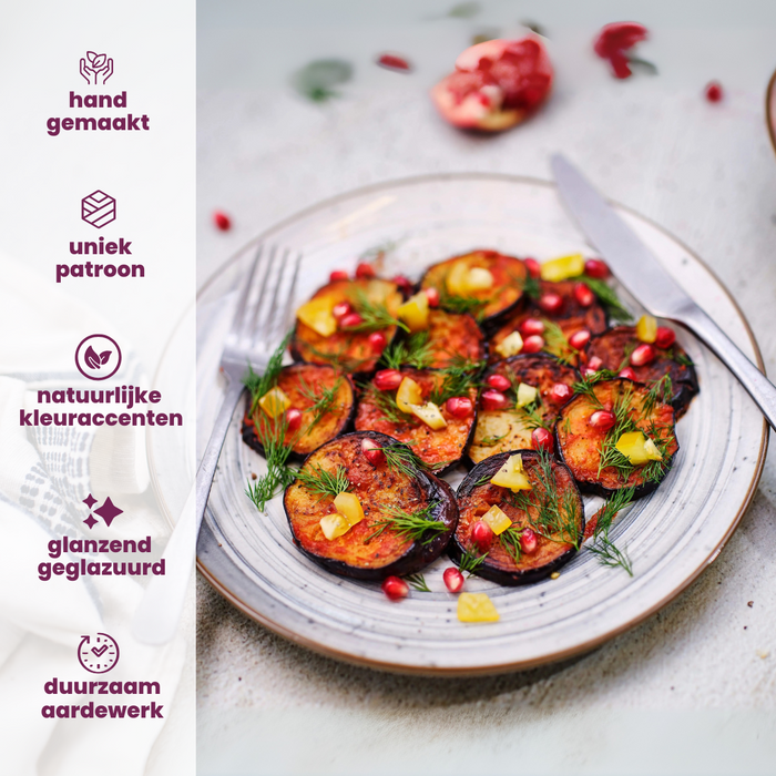 Cosy & Trendy Diepe Borden Sintra Dusty Blue ø 21 cm - 4 Stuks