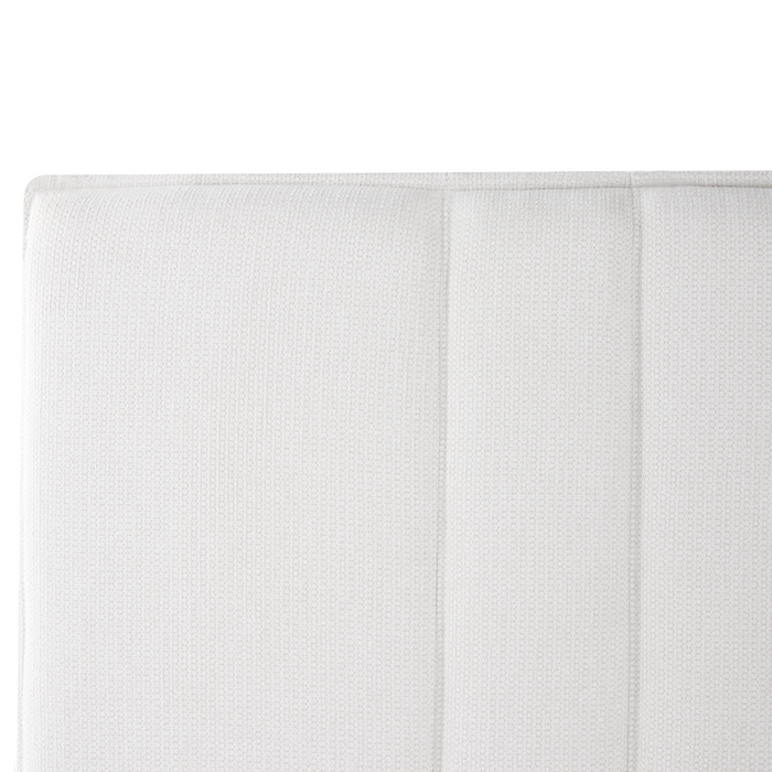 Beliani-TARASCON-Tweepersoonsbed-Lichtbeige-140 x 200 cm-Stof