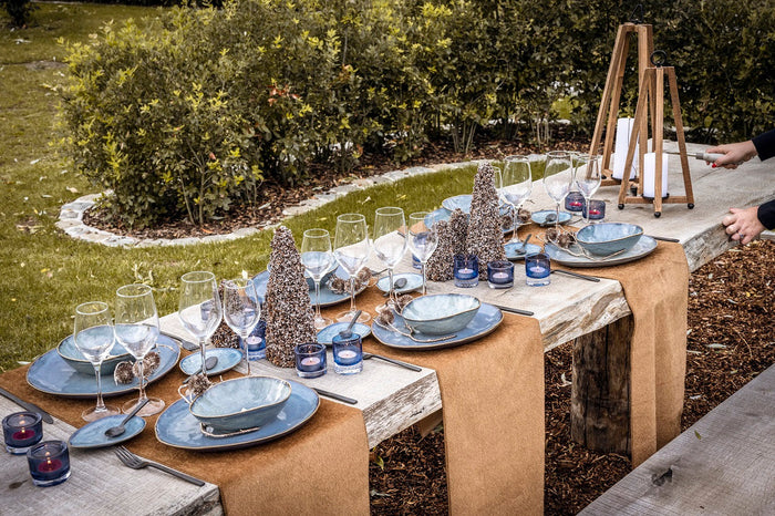 Cosy & Trendy Dinerborden Aicha - 27 x 23 cm - 4 Stuks