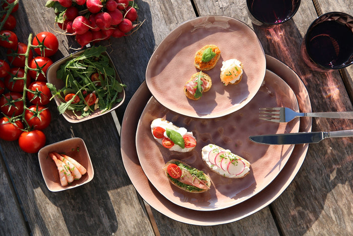 Cosy & Trendy Schotels Laguna Old Rose ø 15 cm - 4 Stuks