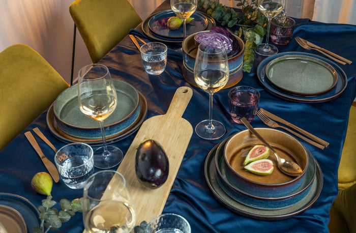 Cosy & Trendy Schotels Quintana Green ø 12 cm - 4 Stuks