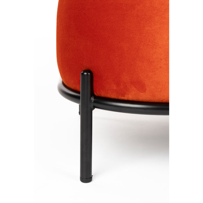 Housecraft Living Polly Hocker Oranje