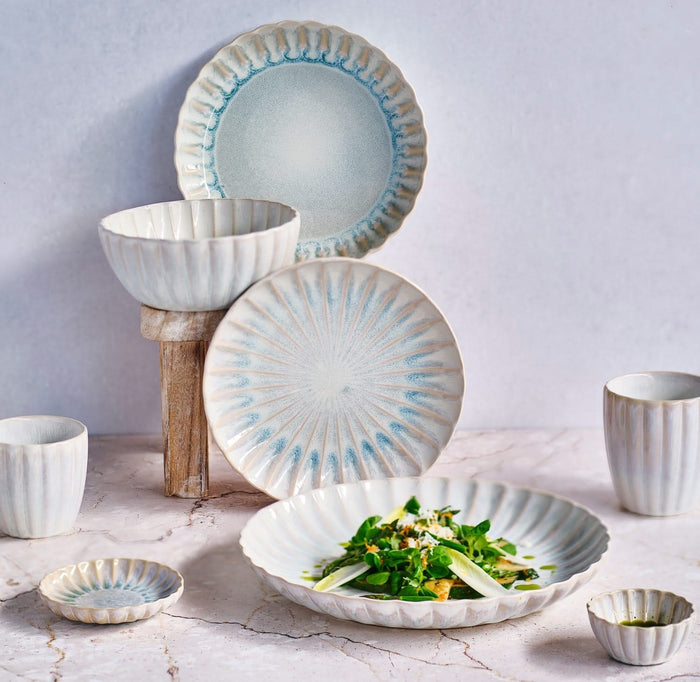 Cosy & Trendy Ontbijtborden | Dessertborden - Astera Pure Wit - ø 21 cm - 4 Stuks