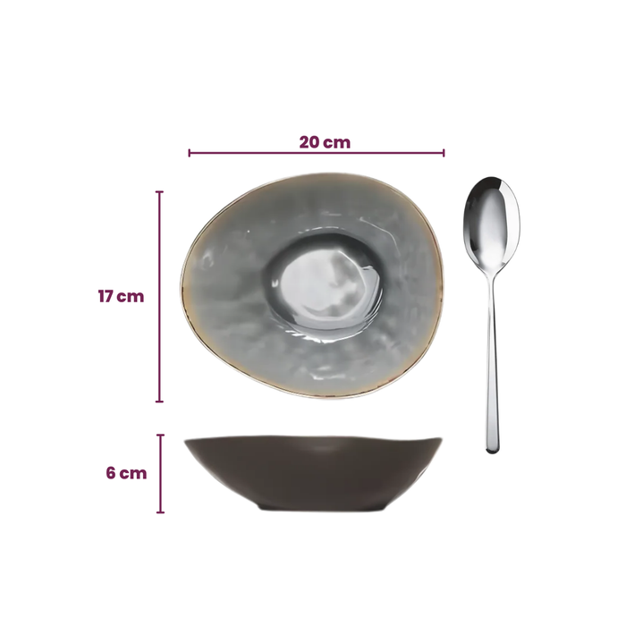 Cosy & Trendy Serviesset Organic Laguna Blue Grey 12-Delig