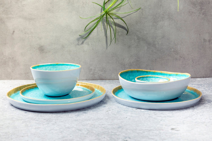 Cosy & Trendy Koffiekopjes Laguna Azzurro 230 ml - 4 Stuks