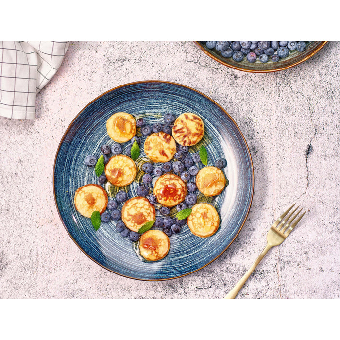 Cosy & Trendy Ontbijtborden | Dessertborden Atlantis Stripe ø 21.5 cm - 4 Stuks