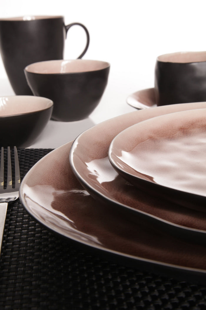 Cosy & Trendy Dipschaaltjes Laguna Old Rose - ø 10.5 x 9 cm - 4 Stuks