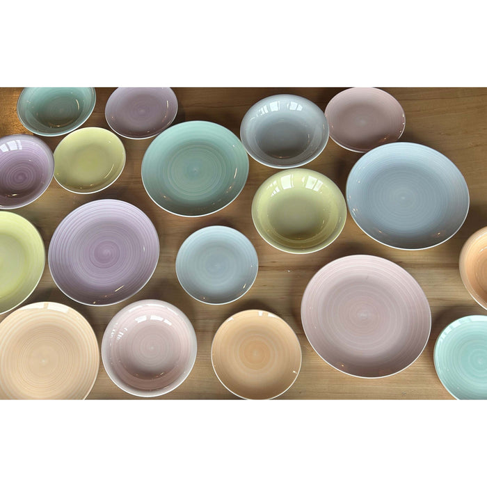 Cookinglife Ontbijtborden | Dessertborden Pastel Harmony ø 19 cm - 6 Stuks