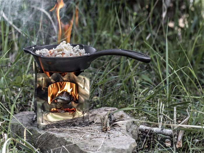 - Gietijzeren Skillet met steel Petromax - 25 cm