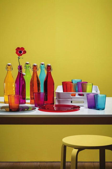 Bormioli Rocco Beugelflessen | Weckflessen Giara - Transparant - 1 liter - 6 stuks