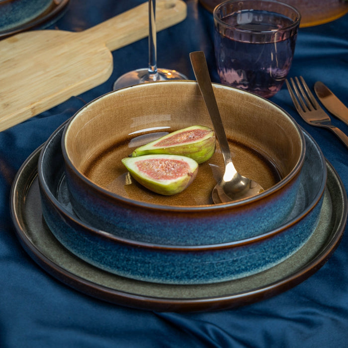 Cosy & Trendy Dipschaaltjes Quintana Amber ø 8 cm | 200 ml - 4 Stuks