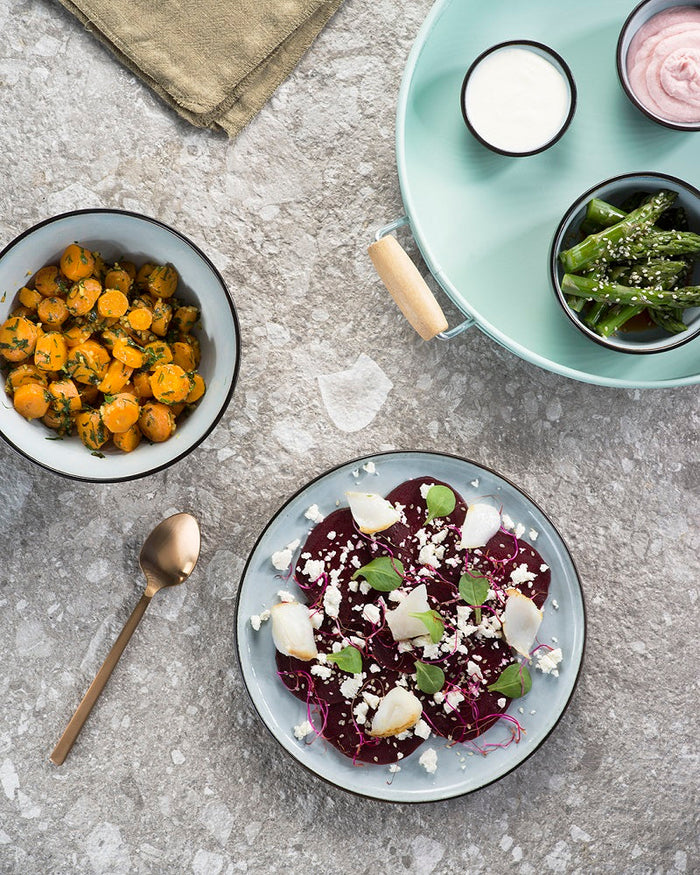 Cosy & Trendy Kleine Kommen Ciel Blauw ø 11 cm | 300 ml - 4 Stuks