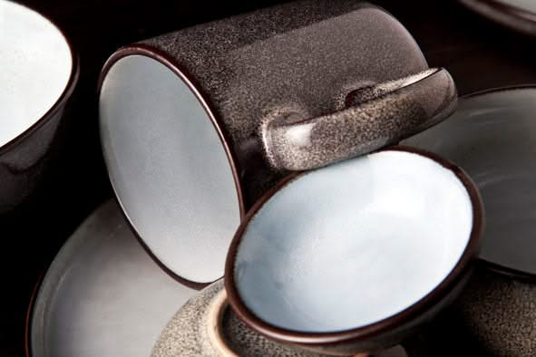 Cosy & Trendy Kleine Kommen Ciel Blauw ø 11 cm | 300 ml - 4 Stuks