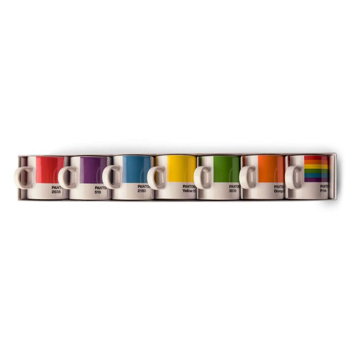 Copenhagen Design - Espressobeker 120 ml Giftbox Set van 7 Stuks - Pride