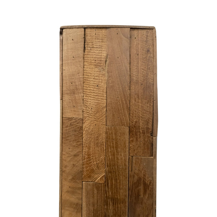 Vtw Living - Stijlvol Wijnrek van Gerecycled Teakhout - 10 Flessen