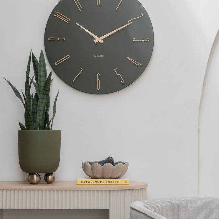 Present Time - Schaal Flor Large - Zachtbruin