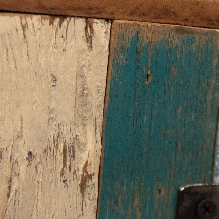 Vtw Living - Stijlvol Wijnrek van Gerecycled Teakhout – Voor 8 Flessen