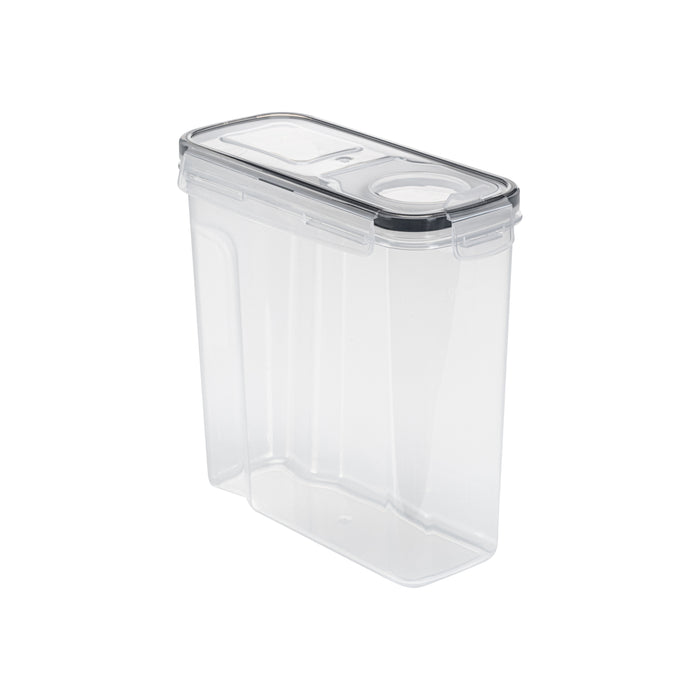 XIVADA Voorraadpot Ella - 2,5L - 192 stickers - Transparant - 4 stuks