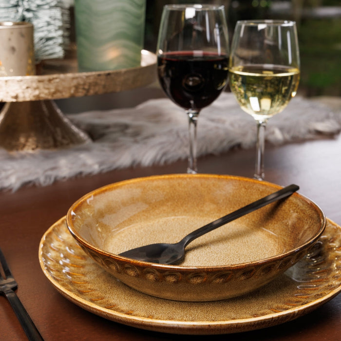 Cosy & Trendy Diep Bord Araki Hazel ø 21.5 cm