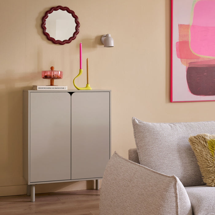 by fonQ Tovy Hoekbank met Chaise Longue Rechts - Naturel Melange