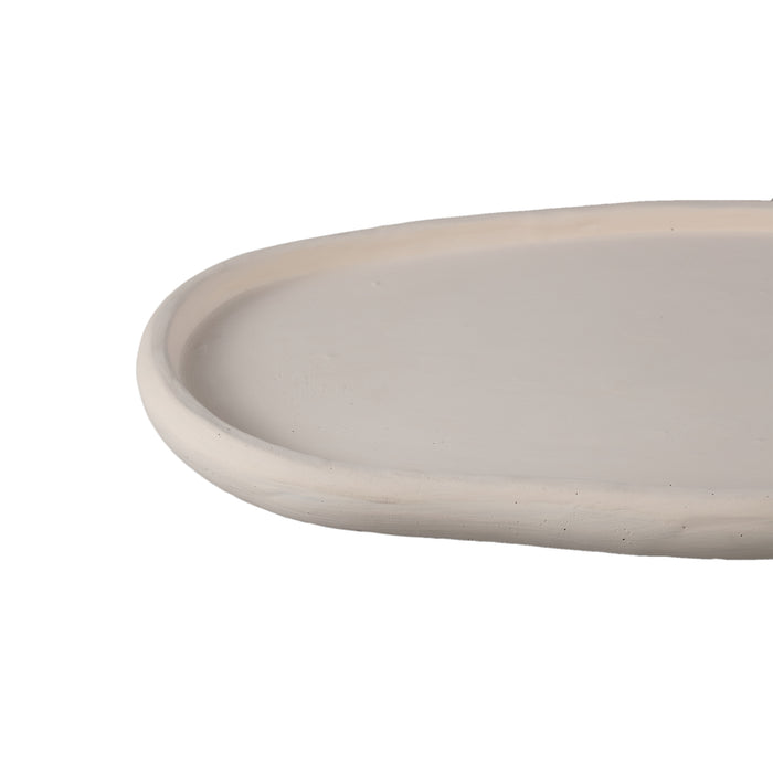 PTMD - Schaal Tammy - Beige - 39x34x7cm