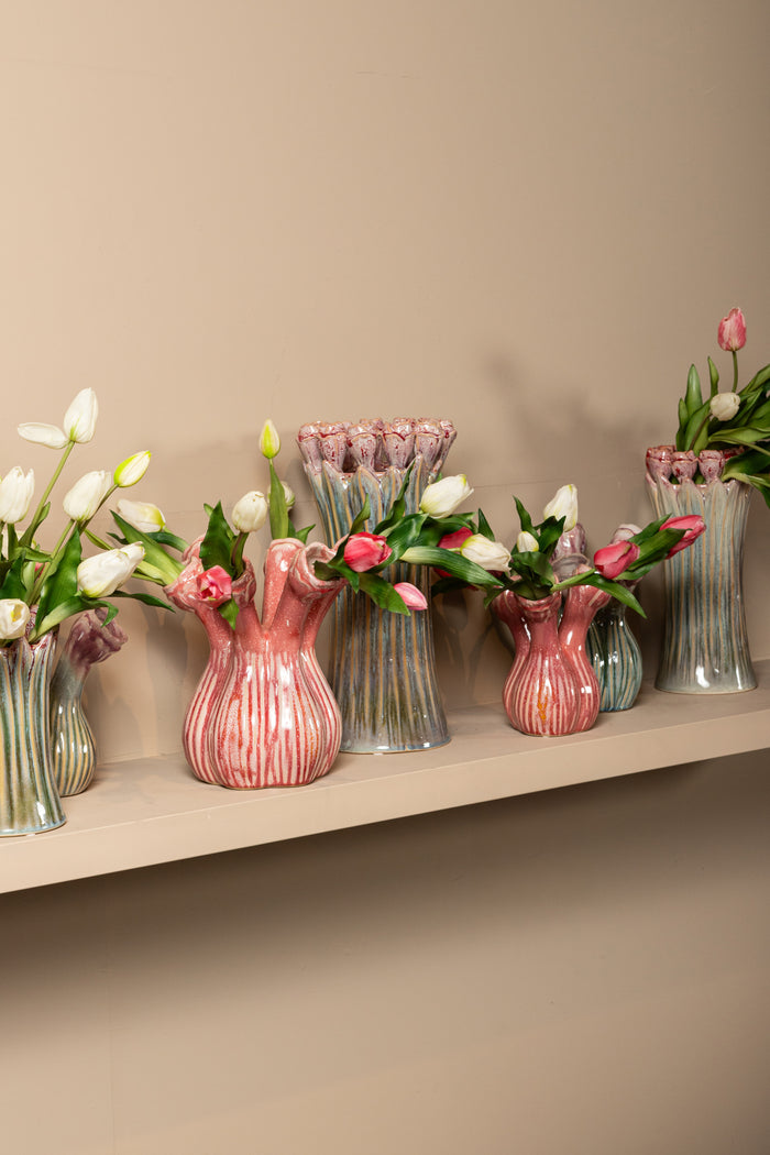 PTMD - Vaas Annmarie - Roze - 17x17x23.5cm