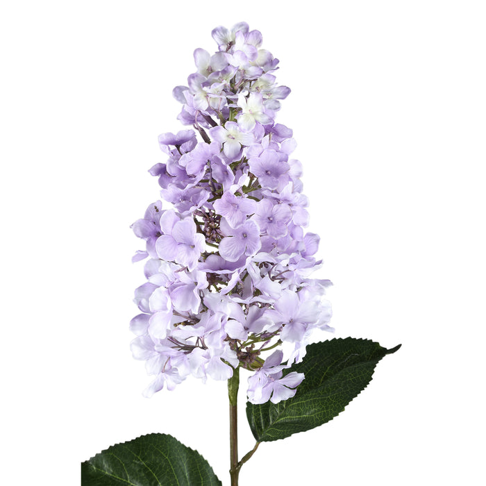 PTMD - Kunstbloem Hydrangea - Paars - 44x26x86cm