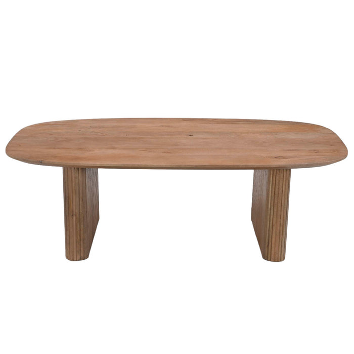 Giga Meubel - Salontafel Juro Naturel Deens Ovaal 120cm