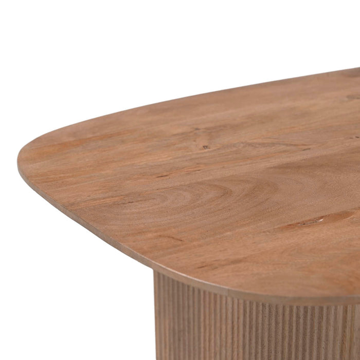 Giga Meubel - Salontafel Juro Naturel Deens Ovaal 120cm