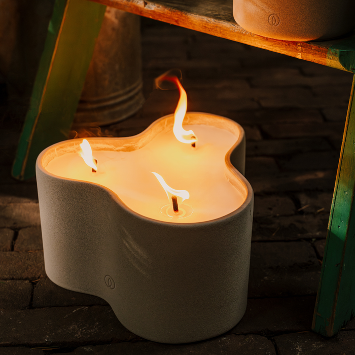 Spaas Buitenkaars Clover 22u Cementlook