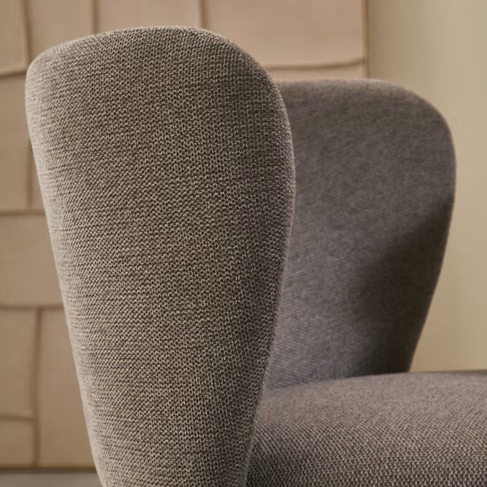 Kave Home Ciselia Eetkamerstoel - Bruin / Essenhout